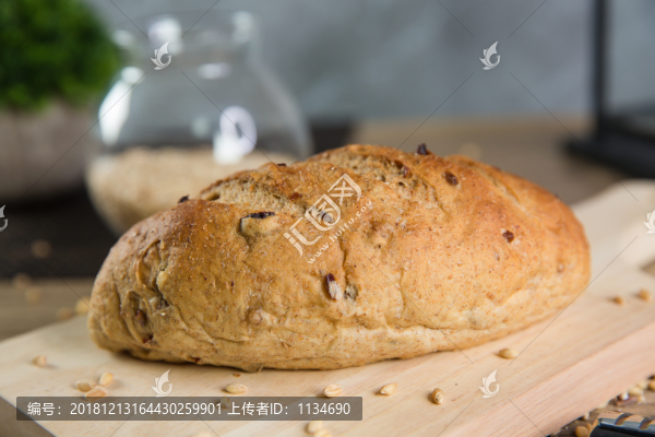 雜糧粗糧烘焙歐包燕麥面包