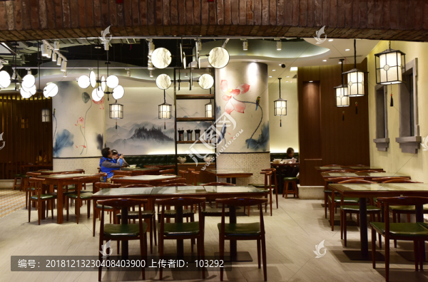中式風(fēng)格的餐廳