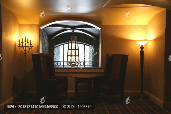 酒店一隅