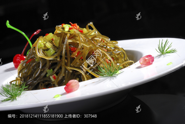 酸辣海帶絲