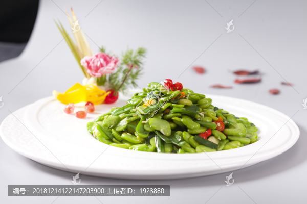 韭菜炒豌豆
