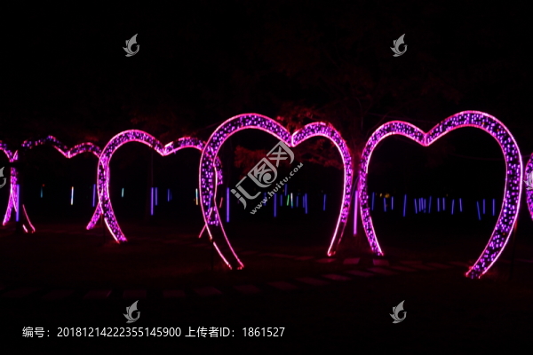 大觀公園燈光造型