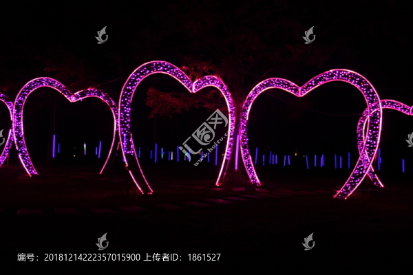 大觀公園燈光造型