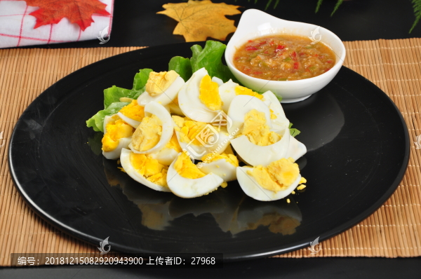 蒜泥土雞蛋