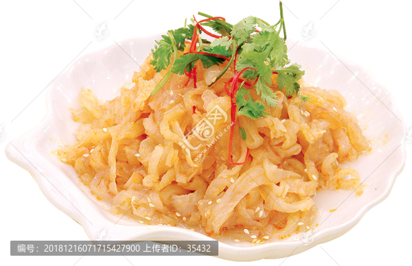 蔥油海蜇