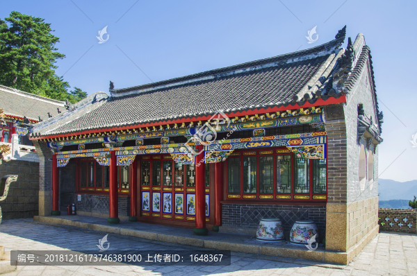 千山無量觀東閣碧霞殿院內(nèi)建筑