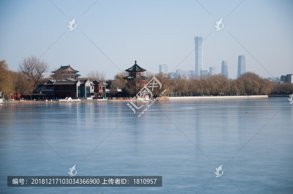 什剎海冬景
