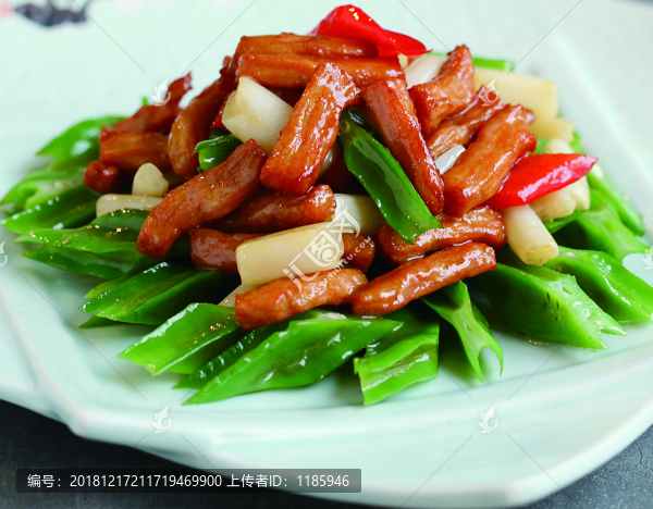 爆豬頸肉