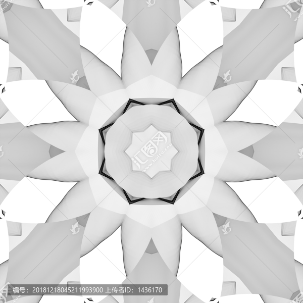 對(duì)稱花型