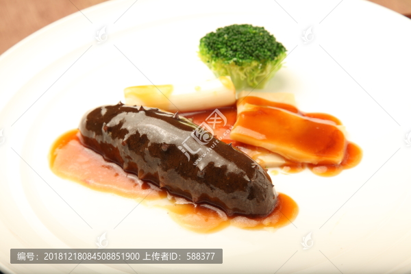 蜜汁海參