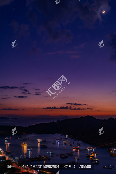 海港黃昏