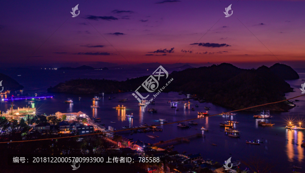 海港黃昏