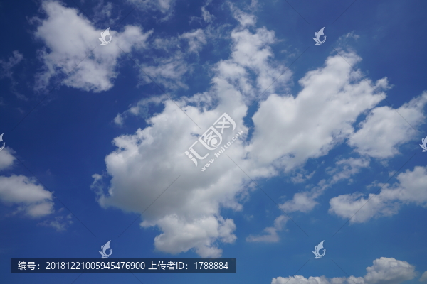 藍天白云