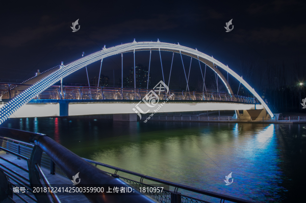 同心橋夜景