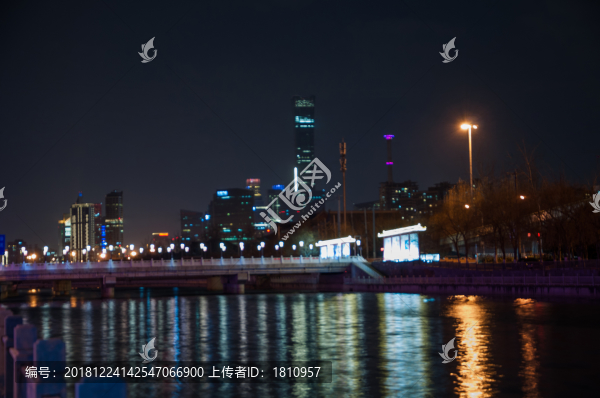 通惠河畔夜景