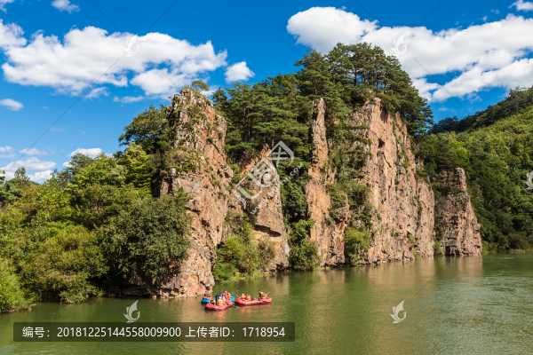遼寧桓仁渾雅河山水漂流風光23
