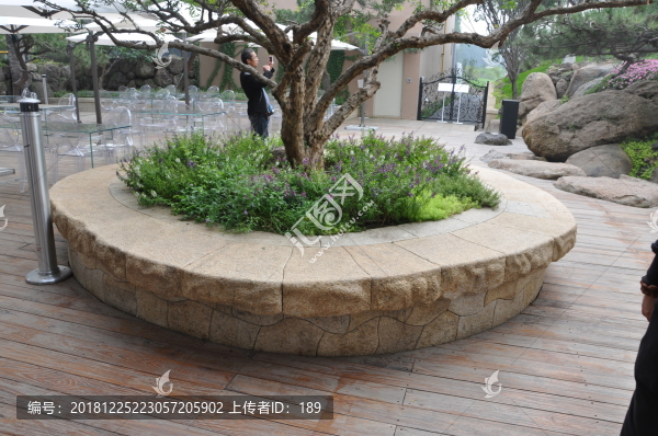 羅紅藝術(shù)館的樹池藝術(shù)