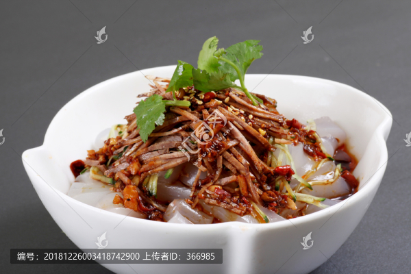 肉絲涼粉