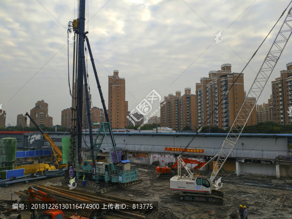 城市地鐵工地