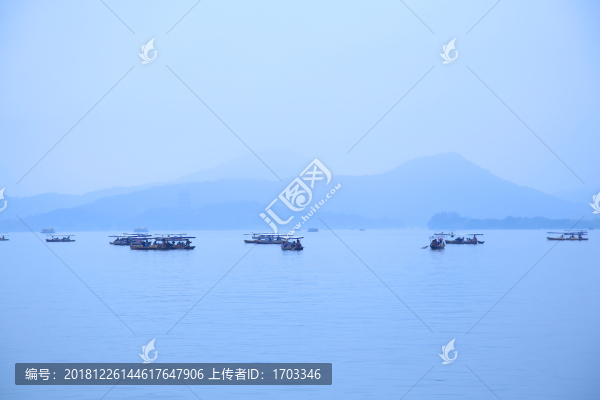 西湖山水畫