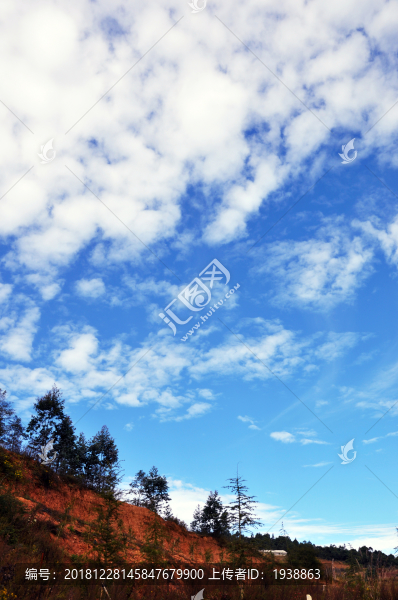 藍天白云
