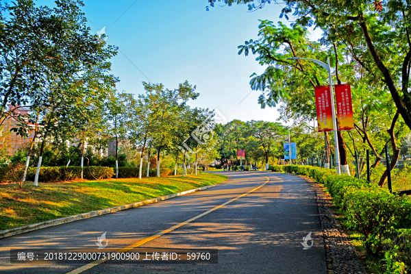 公園道路風(fēng)景