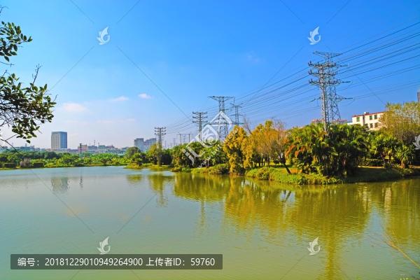 湖畔風(fēng)光