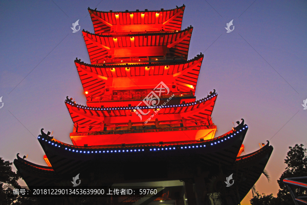 寶塔夜景