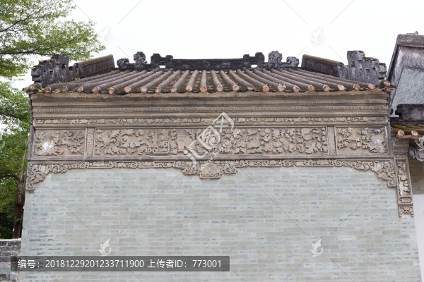 祠堂雕花