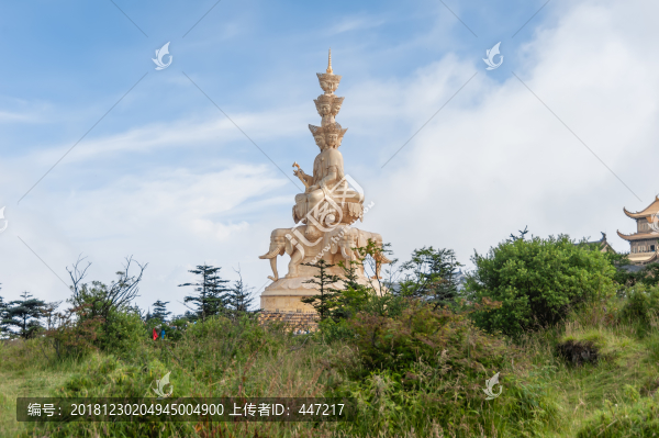 峨眉山金頂金佛