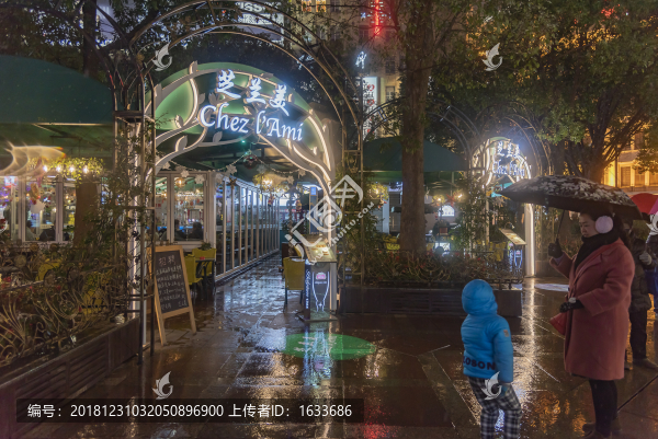 南京東路夜景