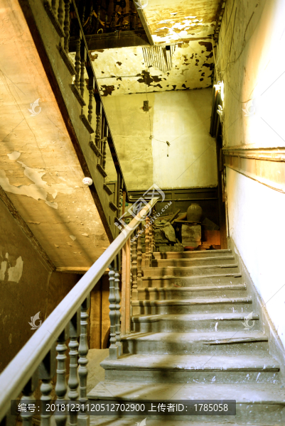 老建筑樓梯