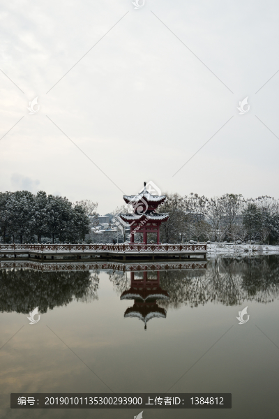 江南雪景