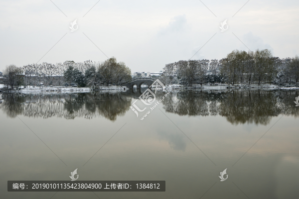 江南雪景
