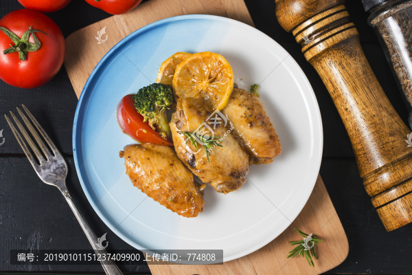 烤雞中翅