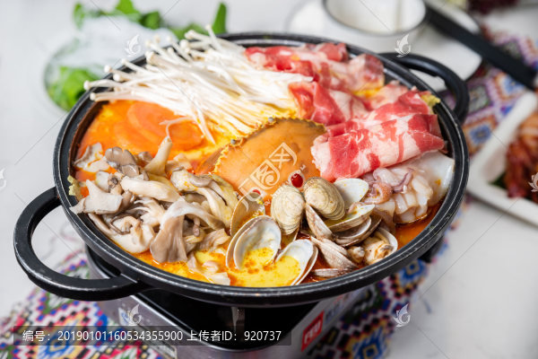 咖喱海鮮鍋