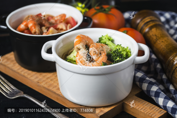 蝦仁意大利面