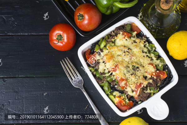 牛肉芝士意大利面
