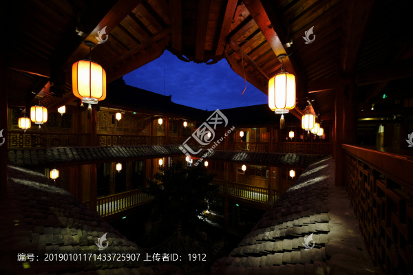 古城夜景