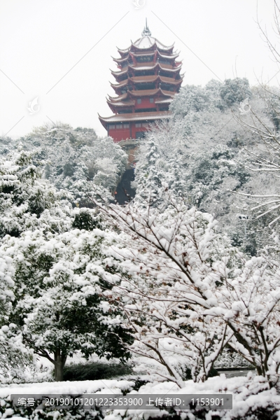 大雪鐘鼓樓