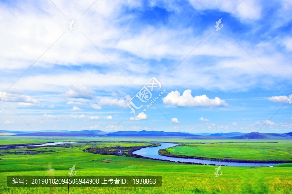 草原莫日格勒河