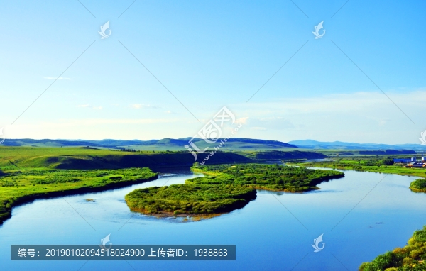 草原莫日格勒河