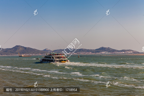 煙臺蓬萊長山群島渤海風光22