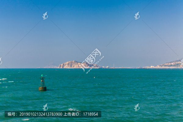 煙臺蓬萊長山群島渤海風光143