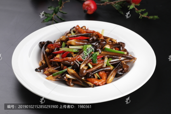 雞縱菌燒鹿柳