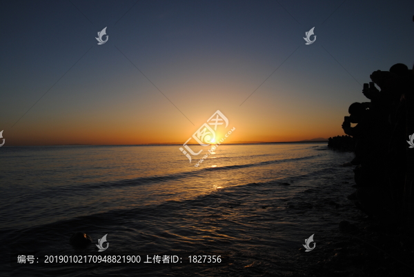 青海湖日出