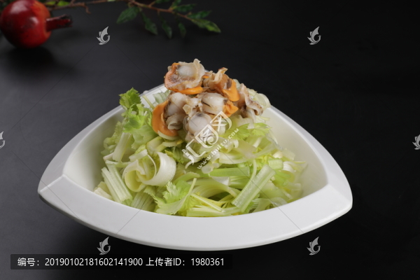 馬家溝芹菜拌扇貝