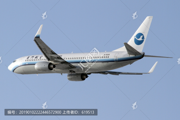 廈門航空公司飛機起飛