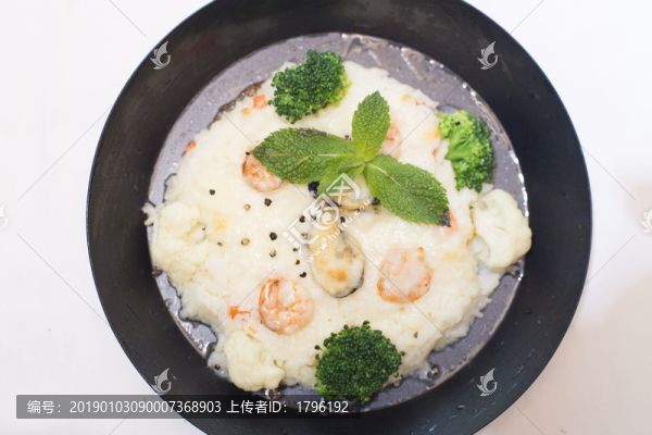 芝士海鮮焗飯