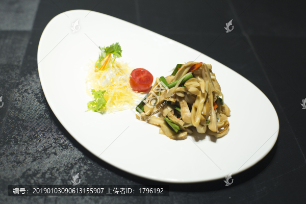 涼拌松茸